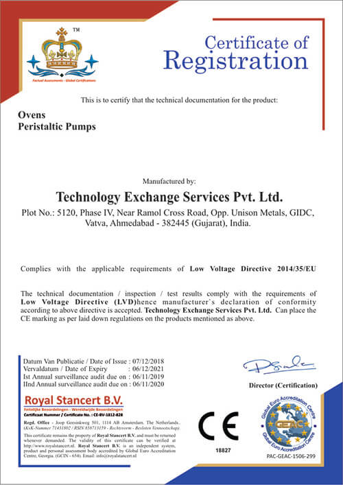 Technology Exchange Services Pvt Ltd CE (LVD)
