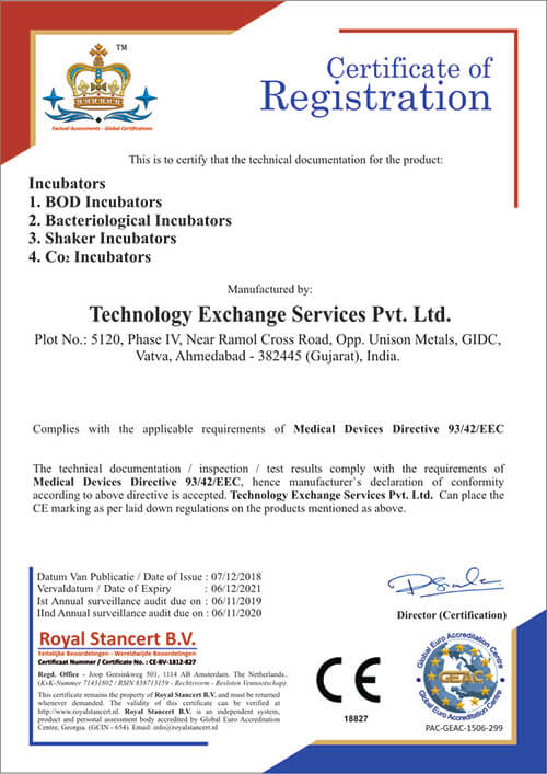 Technology Exchange Services Pvt Ltd CE (MDD)